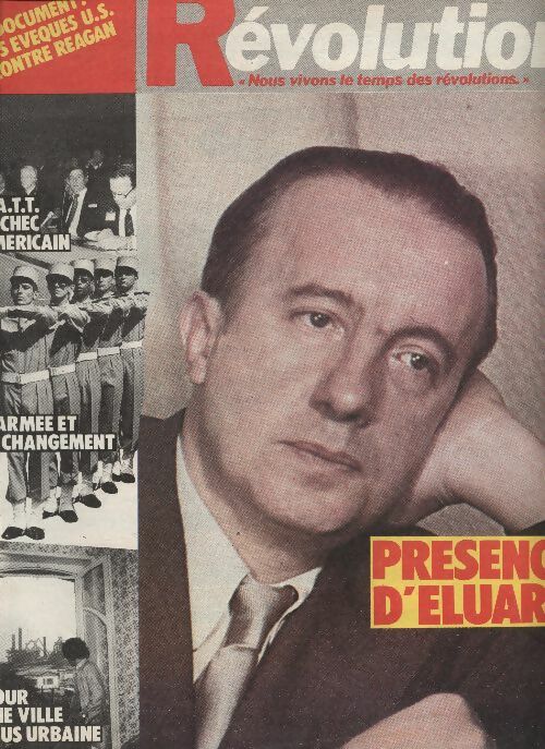 Livrenpoche : Révolution n°144 : présence d'Eluard - Collectif - Livre