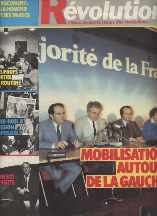 Livrenpoche : Révolution n°158 : mobilisation autour de la gauche - Collectif - Livre