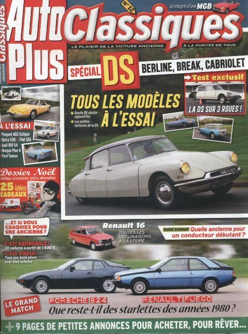 Livrenpoche : Auto Plus Classiques n°12 - Collectif - Livre