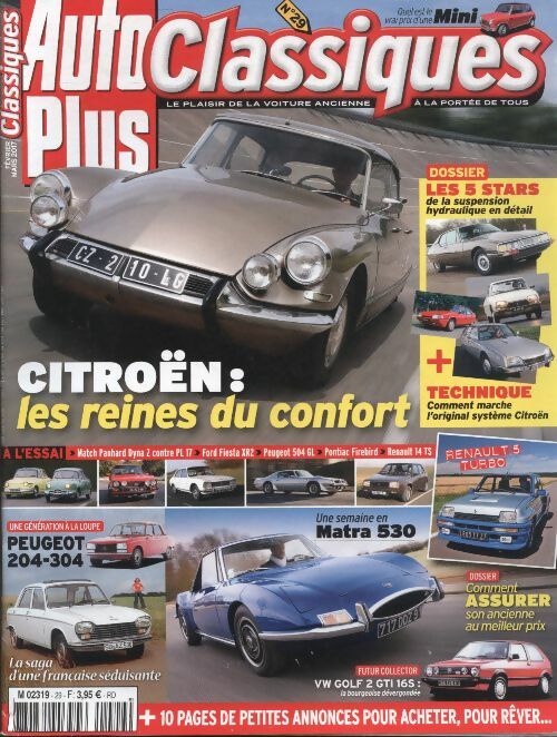 Auto Plus Classiques n°29 - Collectif -  Auto Plus Classiques - Livre
