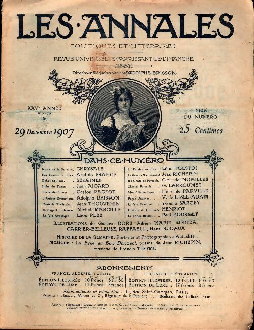 Livrenpoche : Les annales (1ère série) n°1279 - Collectif - Livre