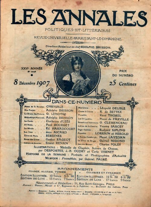 Livrenpoche : Les annales (1ère série) n°1276 - Collectif - Livre