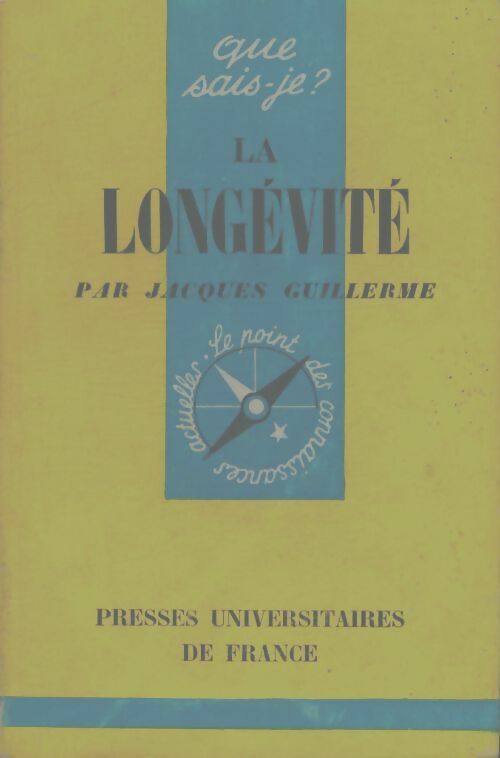 Livrenpoche : La longévité - Jacques Guillerme - Livre