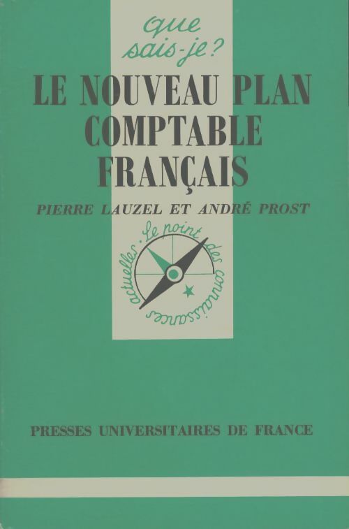 Livrenpoche : Le plan comptable français - Pierre Lauzel - Livre