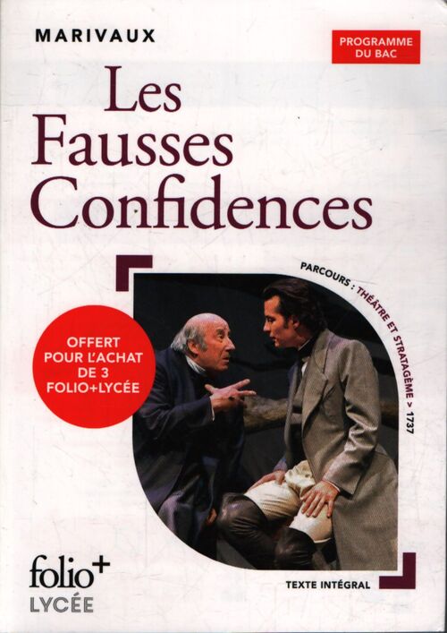 Les fausses confidences - Pierre Marivaux - Livre