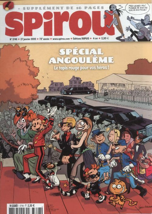 Livrenpoche : Spirou n°3746 :  - Collectif - Livre