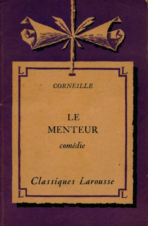 Livrenpoche : Le menteur - Pierre Corneille - Livre