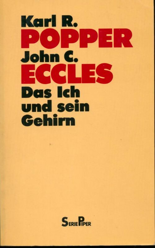 Livrenpoche : Das ich und sein gehirn - Karl R. Popper - Livre