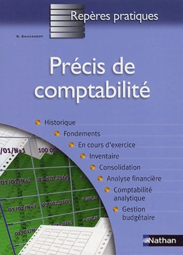 Livrenpoche : Précis de comptabilité - Collectif - Livre