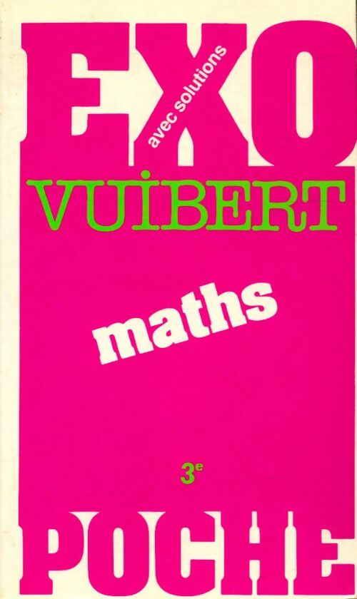 Livrenpoche : Maths 3e - Collectif - Livre