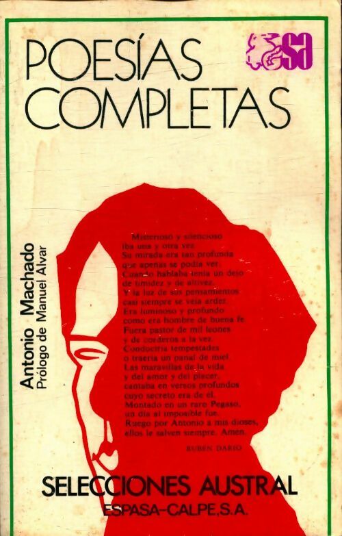 Livrenpoche : Poesias completas Tome I - Antonio Machado - Livre