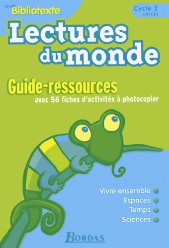 Livrenpoche : Lectures du monde : Mon bibliotexte cycle 2 (manuel du professeur) - Collectif - Livre