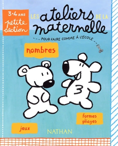 Livrenpoche : Nombres jeux formes et pliages maternelle petite section 3-4 ans - Huguette Chauvet - Livre