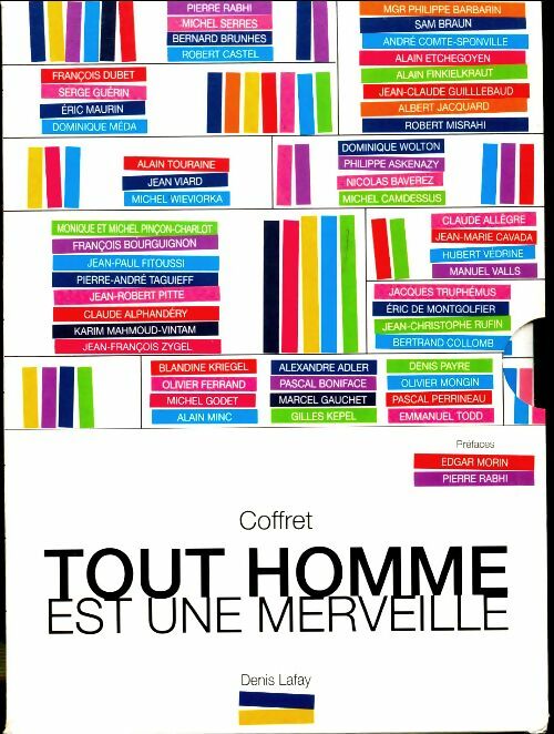 Livrenpoche : Coffret tout homme est une merveille - Denis Lafay - Livre