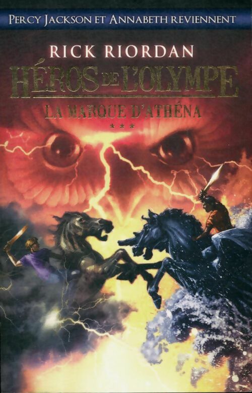 Livrenpoche : Héros de l'Olympe Tome III : La marque d'Athéna - Rick Riordan - Livre