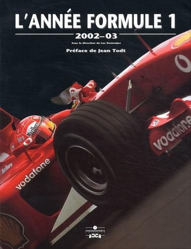 année formule 1 2002-2003 - L. Domenjoz - Livre