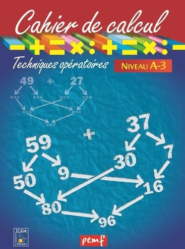 Livrenpoche : Cahier de calcul cycle 2 niveau 3 - Collectif - Livre