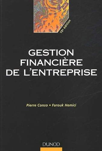 Livrenpoche : Gestion financière de l'entreprise - Conso - Livre