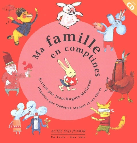 Livrenpoche : Ma famille en comptines - Jean-Hugues Malineau - Livre