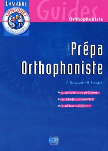 Livrenpoche : Prépa orthophoniste - Bruno Riondet - Livre