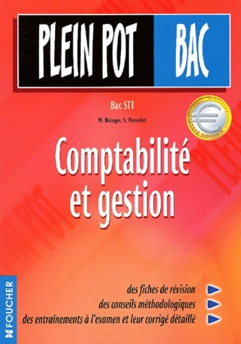 Livrenpoche : Plein pot bac : Comptabilité et gestion bac STT - M. Bringer - Livre