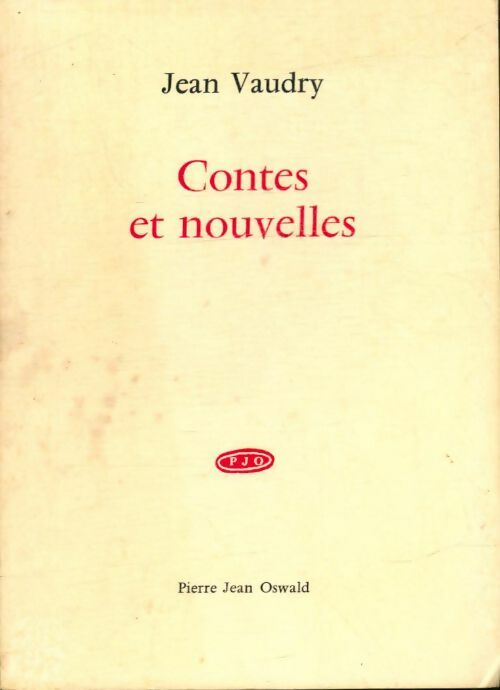 Livrenpoche : Contes et nouvelles - Jean Vaudry - Livre