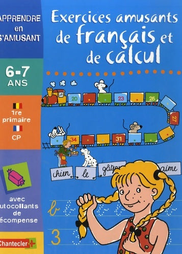 Livrenpoche : Apprendre en s'amusant CP : Exercices amusants de français et de calcul - Collectif - Livre