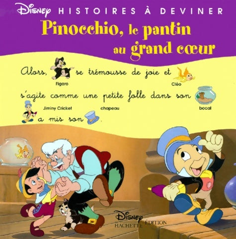 Livrenpoche : Pinocchio le pantin au grand coeur - Walt Disney - Livre