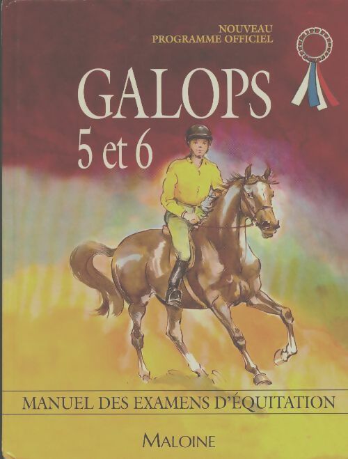 Livrenpoche : Galops 5 et 6. Manuel des examens d'équitation - Collectif - Livre