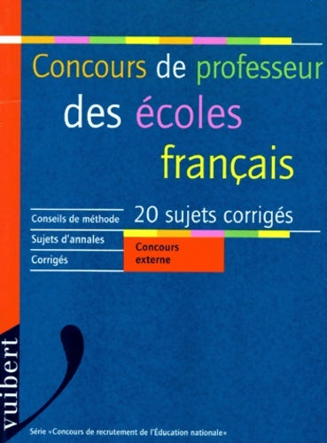 Livrenpoche : Français concours de professeur des écoles - Marchand - Livre