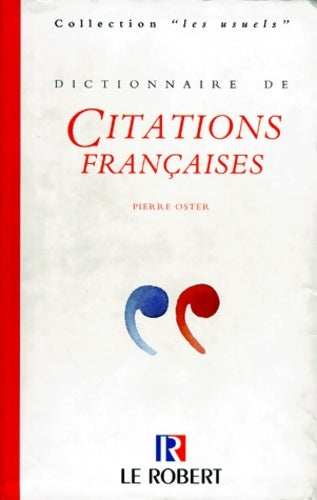 Livrenpoche : Dictionnaire des citations françaises - Collectif - Livre