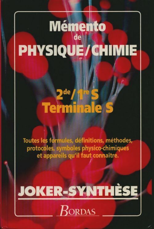 Livrenpoche : Joke form physique chimie - Yveline Delsaux - Livre