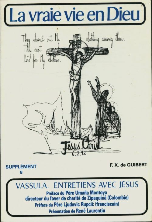 Livrenpoche : La vraie vie en dieu. Supplément tome 6-8 : Supplément[30 septembre 1993-18 février 1995 - Vassula - Livre