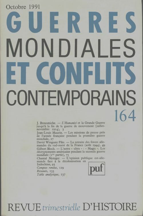 Livrenpoche : Gmcc 1991 n°164 : 164 - Collectif - Livre