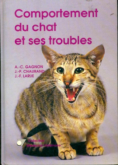 Livrenpoche : Comportement du chat et ses troubles - Gagnon - Livre