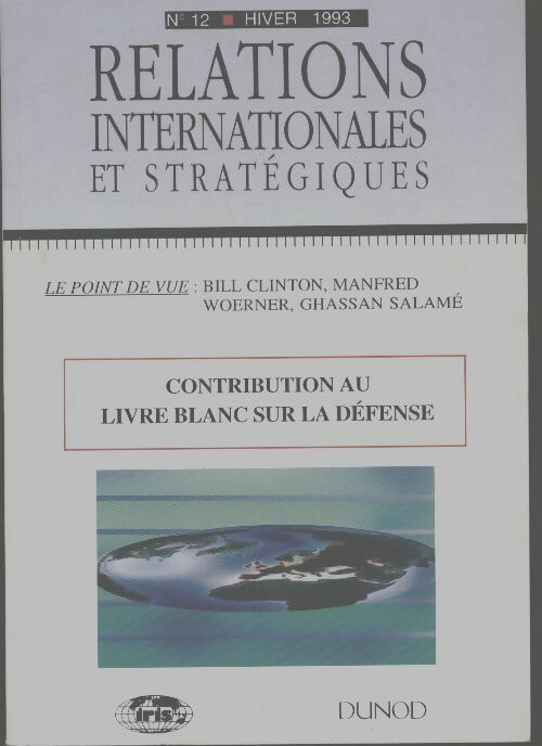 Livrenpoche : Relations internationales et stratégiques numéro 8 : Le Japon - Revue N04 - Livre