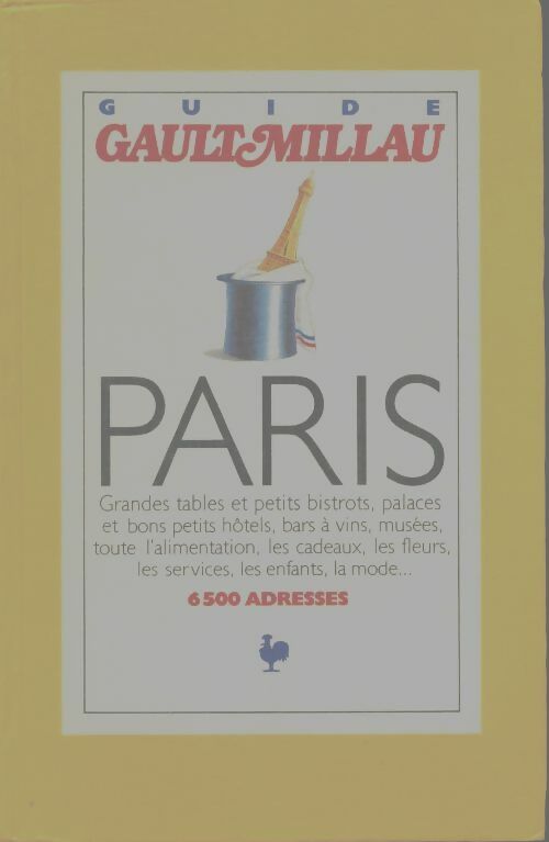 Livrenpoche : Guide gault et millau Paris : Edition 1991 - Henri Gault - Livre