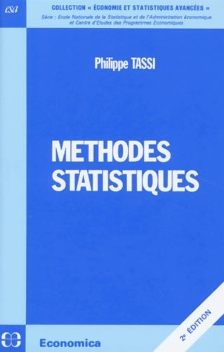 Livrenpoche : Méthodes statistiques - Philippe Tassi - Livre