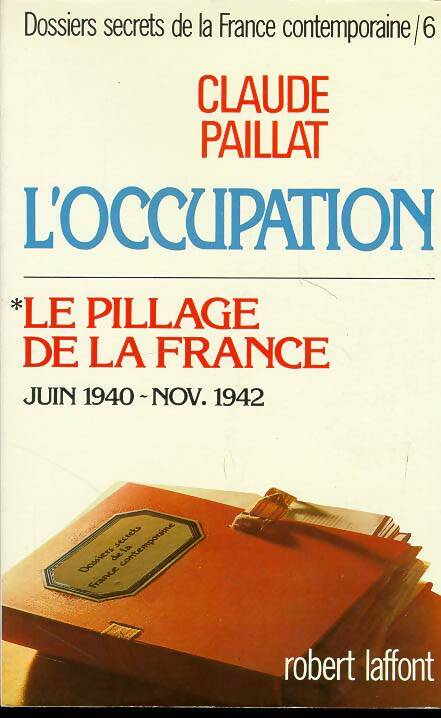 Livrenpoche : Iad - occupation t6 - Claude Paillat - Livre