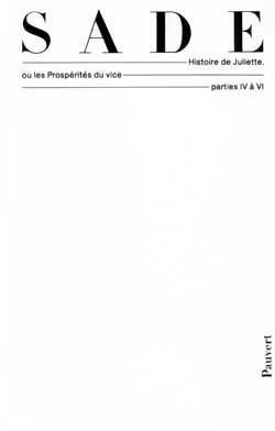 Livrenpoche : Oeuvres complètes Tome IX : Histoire de Juliette ou les prospérités du vice parties 4 à 6 - D.A.F. Marquis De Sade - Livre