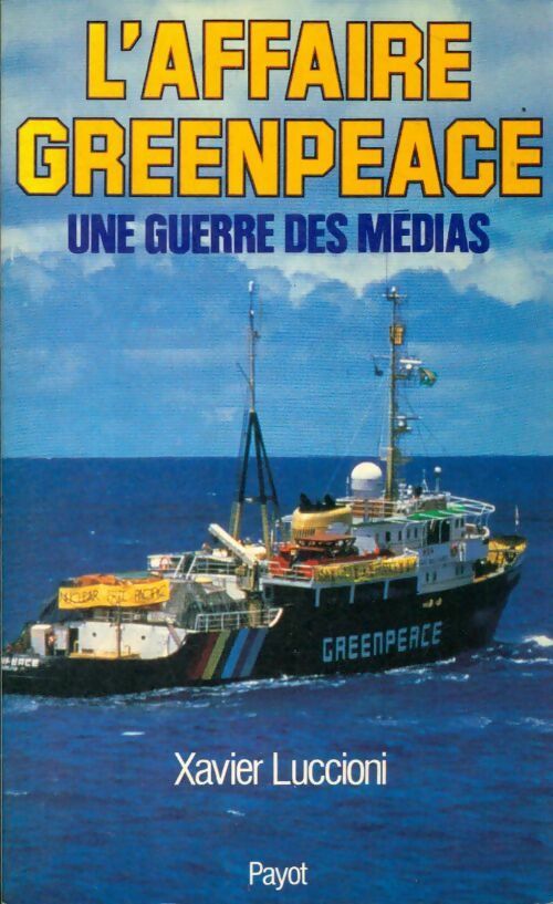 Livrenpoche : L'affaire greenpeace - Luccioni - Livre