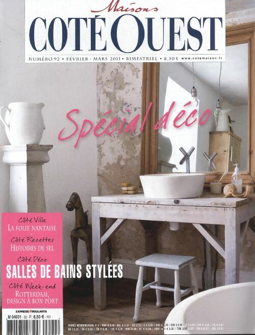 Livrenpoche : Maisons coté Ouest n°92 : spécial déco - Collectif - Livre