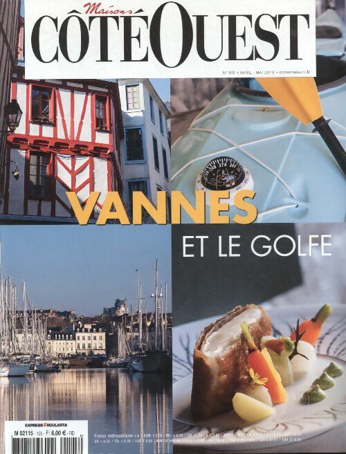 Livrenpoche : Maisons coté Ouest n°105 : Vannes et le Golfe - Collectif - Livre