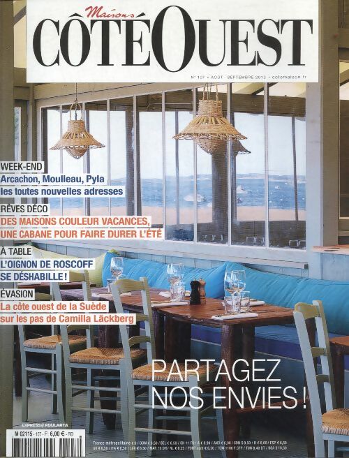 Livrenpoche : Maisons coté Ouest n°107 : partagez nos envies ! - Collectif - Livre