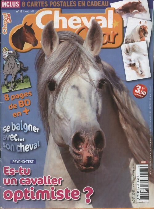 Livrenpoche : Cheval star n°191 : Es-tu un cavalier optimiste ? - Collectif - Livre