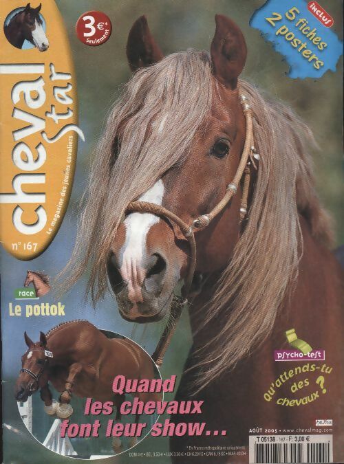 Livrenpoche : Cheval star n°167 :  - Collectif - Livre