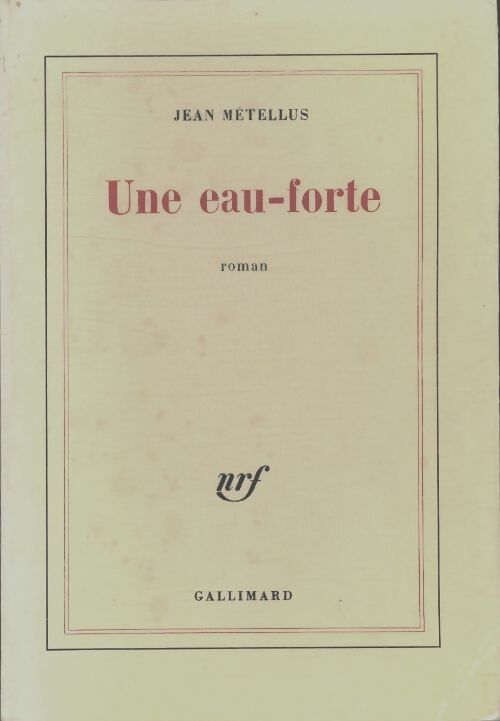 Livrenpoche : Une eau-forte - Jean Métellus - Livre