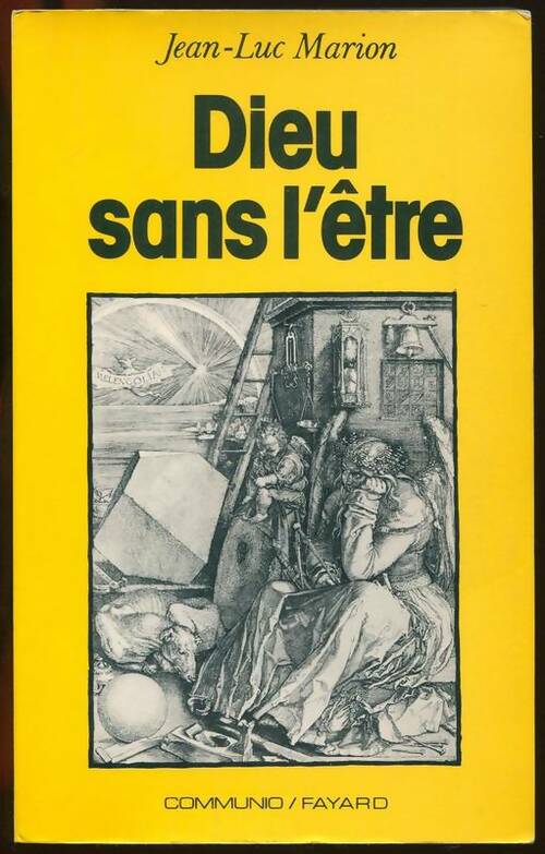 Livrenpoche : Dieu sans l'être : Hors-texte - J-L Marion - Livre