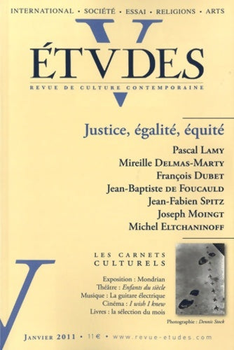 Livrenpoche : Études janvier 2011 - Collectif - Livre