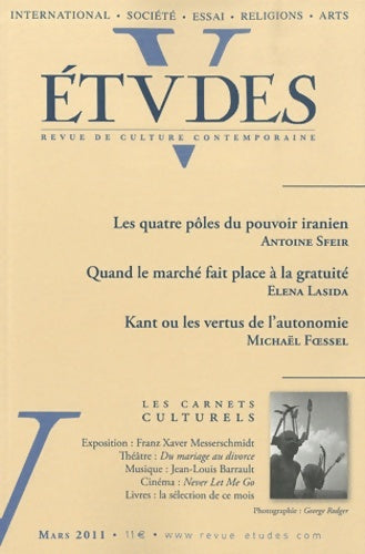 Livrenpoche : Études mars 2011 - Collectif - Livre